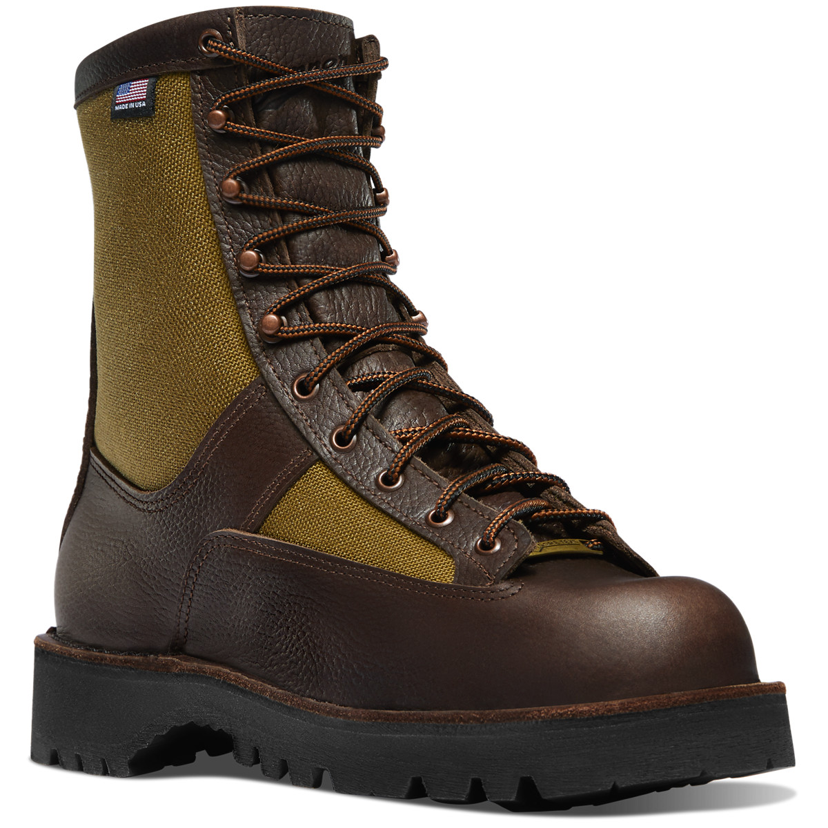 Danner Mens Sierra 200G Hunting Boots Dark Brown/Olive - DYC280367